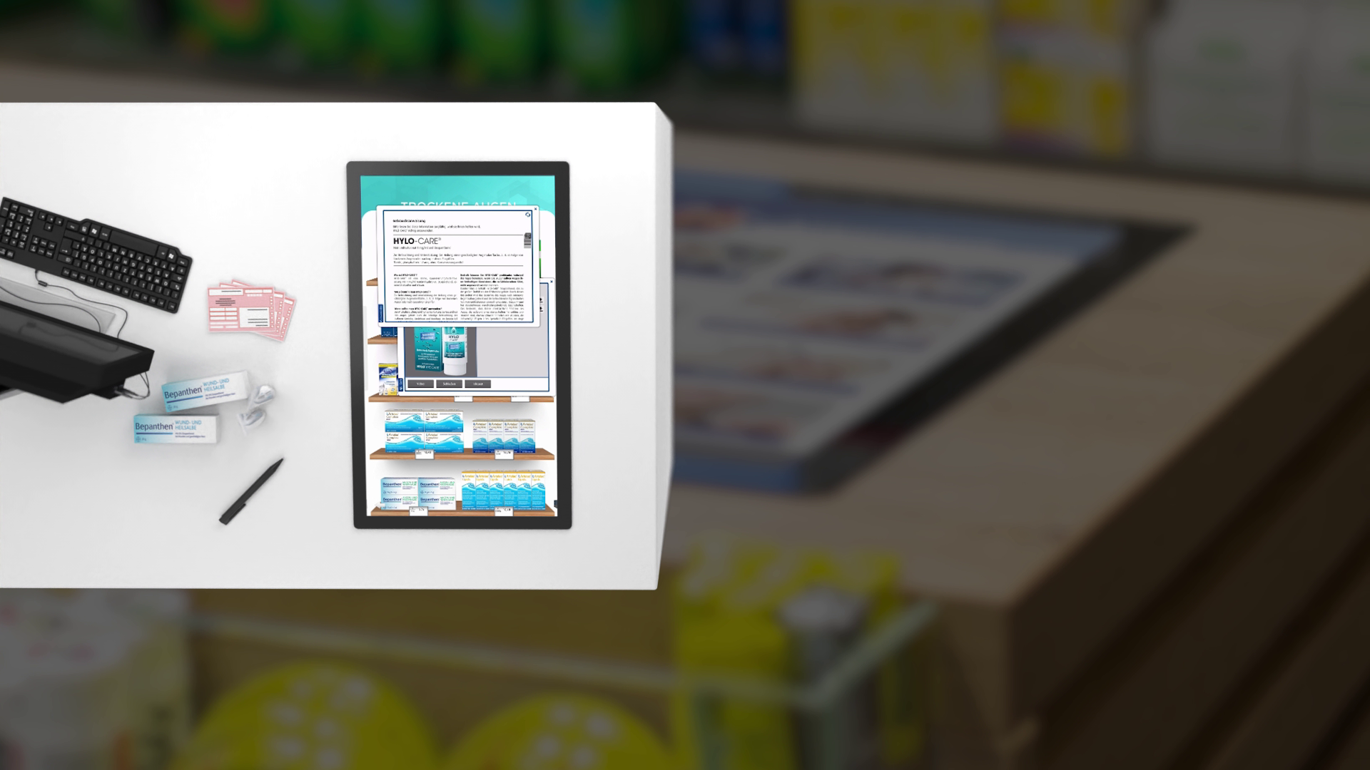 OPTIMUM-Media OTC Beratungstool und Multitouch-Beratungstisch