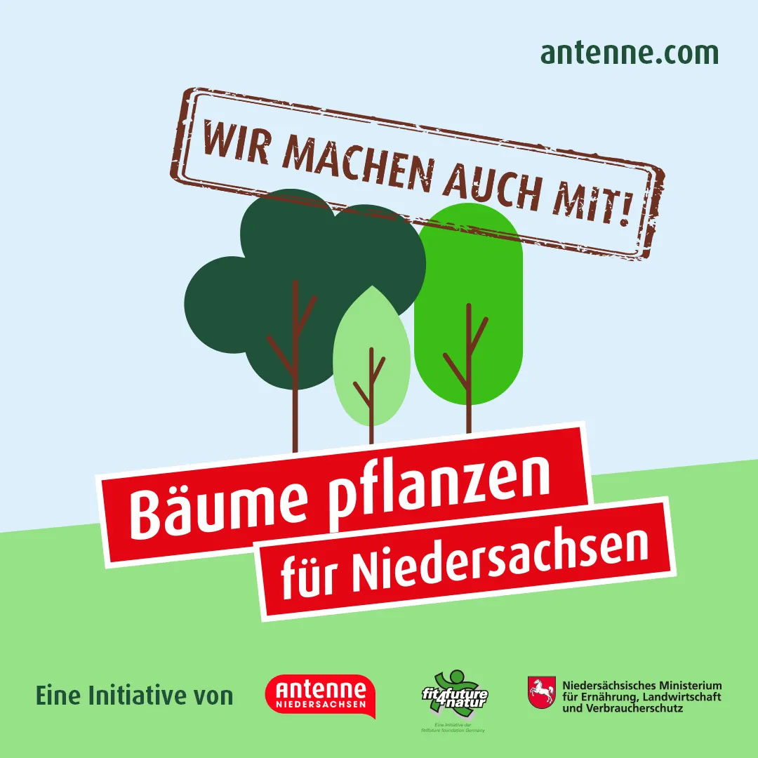 Bäume pflanzen für Niedersachsen Bäume pflanzen für Niedersachsen