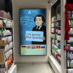 Apotheken-TV in der Adler Apotheke Leipzig