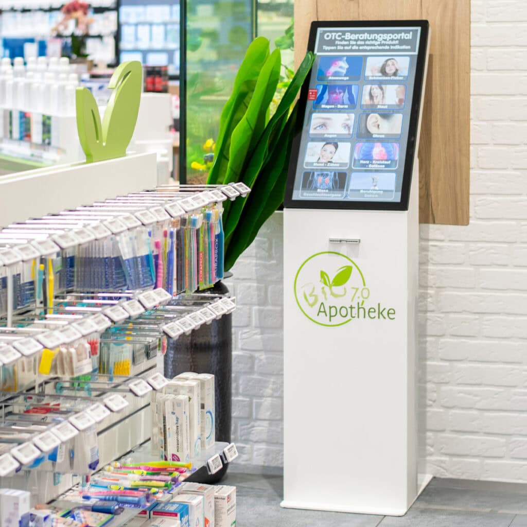 Quick-Ordersystem in der Bio 7.0 Apotheke Berlin