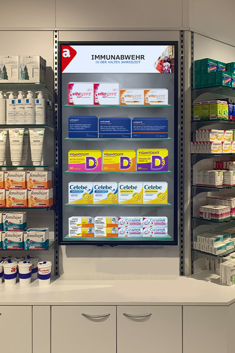 Touch-Sichtwahl Apotheke im BraWo-Park
