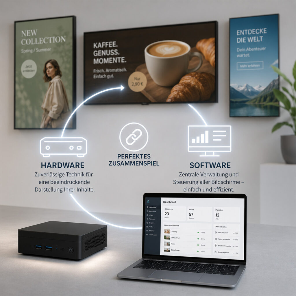Hardware und Software im Zusammenspiel Hardware und Software im Zusammenspiel