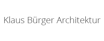 Klaus Bürger Architektur Klaus Bürger Architektur