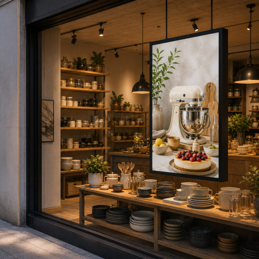 Superhelle Schaufenster Displays Superhelle Schaufenster Displays